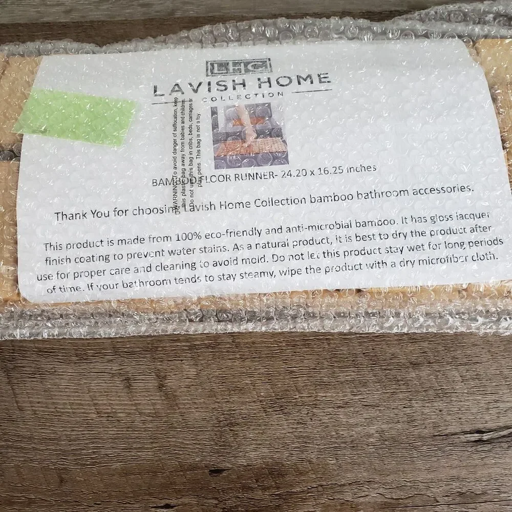 Lavished Home Bamboo Floor Runner 24